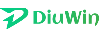 the official logo of diuwin india with brand name