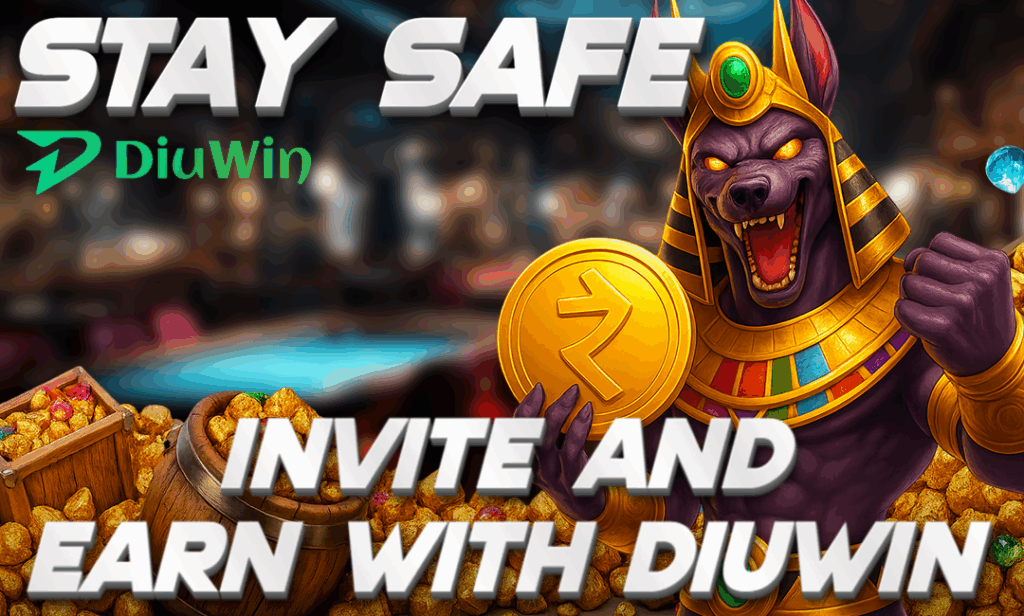 invite and earn with DiuWin